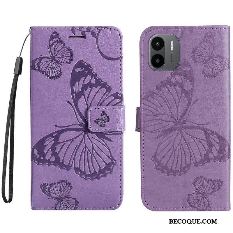 Kotelot Xiaomi Redmi A1 Suojaketju Kuori Jättiläishihnaperhoset