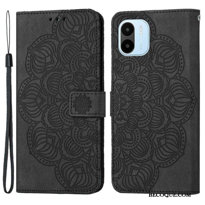 Kotelot Xiaomi Redmi A1 Suojaketju Kuori Strappy Mandala