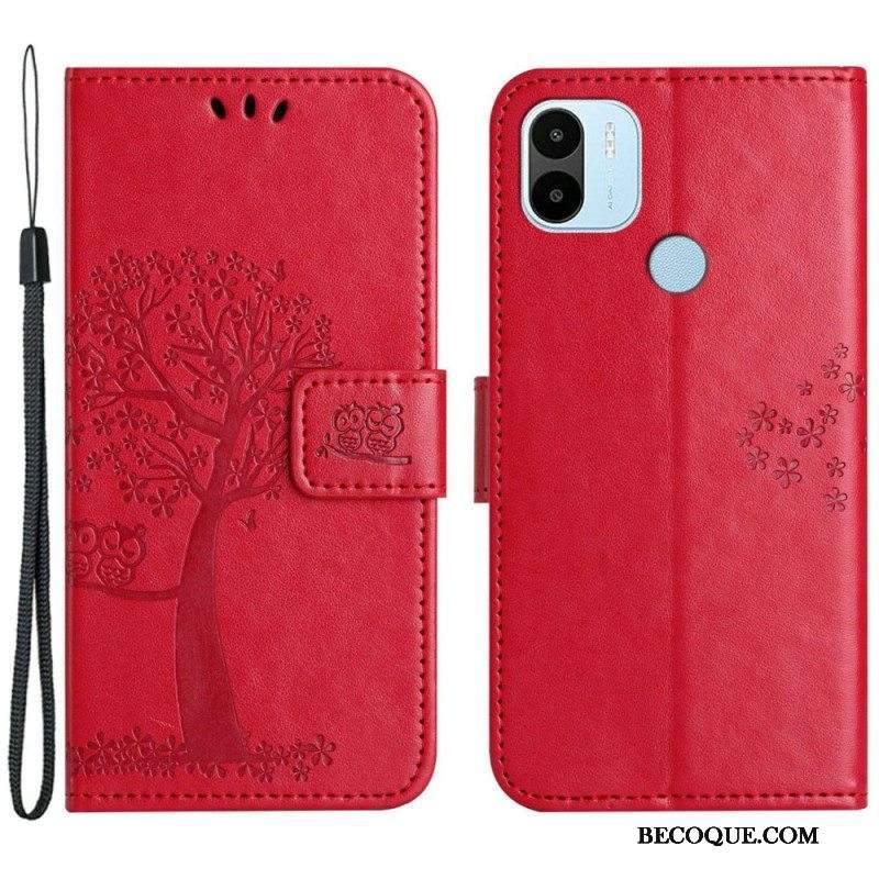 Kotelot Xiaomi Redmi A1 Suojaketju Kuori Tangapuu Ja Pöllöt