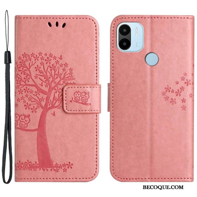 Kotelot Xiaomi Redmi A1 Suojaketju Kuori Tangapuu Ja Pöllöt