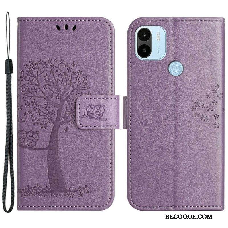 Kotelot Xiaomi Redmi A1 Suojaketju Kuori Tangapuu Ja Pöllöt