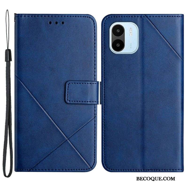 Kotelot Xiaomi Redmi A1 X Design Geo Leather Style