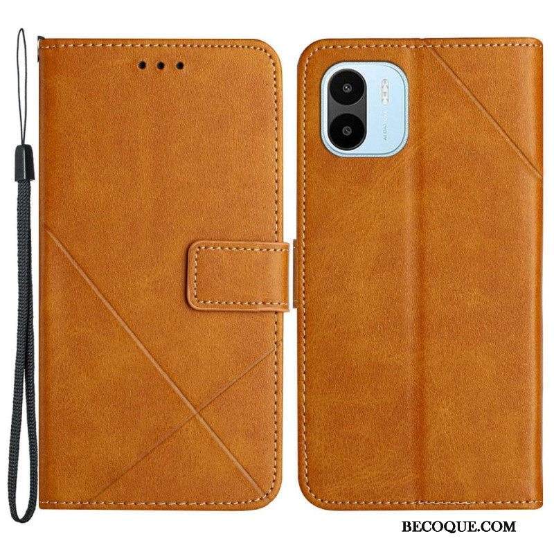 Kotelot Xiaomi Redmi A1 X Design Geo Leather Style