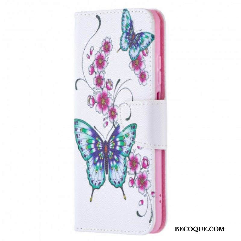 Kotelot Xiaomi Redmi Note 10 / 10S Upeita Perhosia