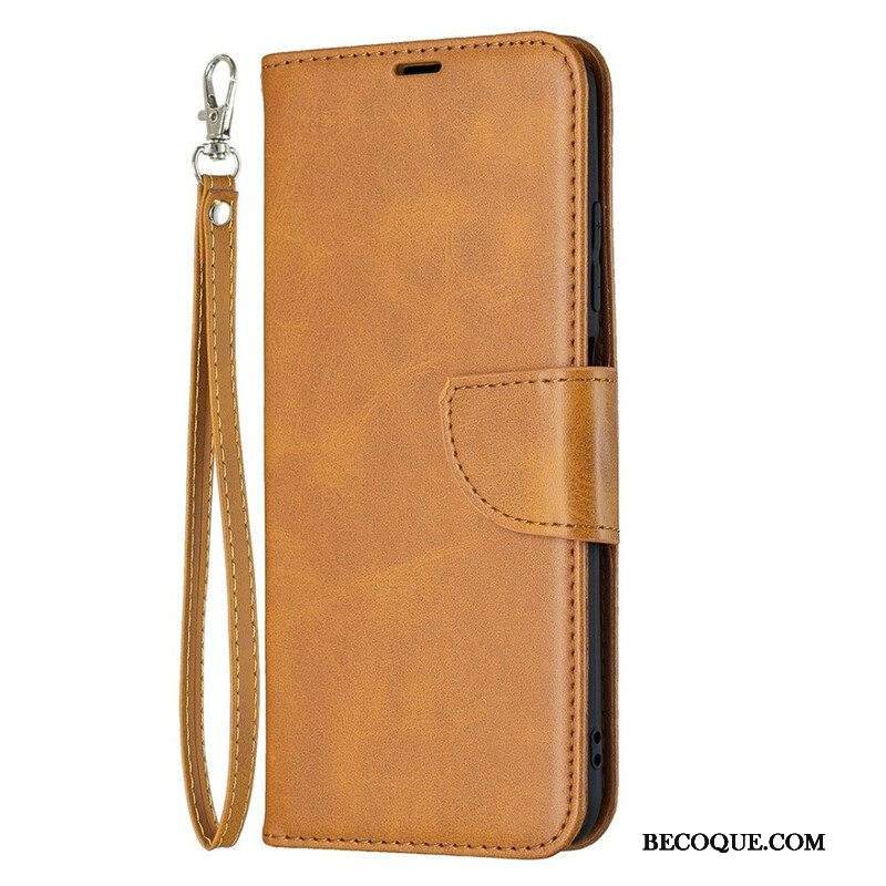 Kotelot Xiaomi Redmi Note 10 5G Sileä Läppä Viisto