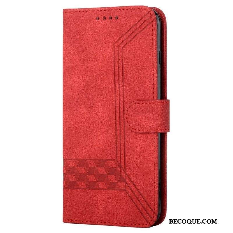 Kotelot Xiaomi Redmi Note 10 Pro Suojaketju Kuori Strip Geometric Frieze