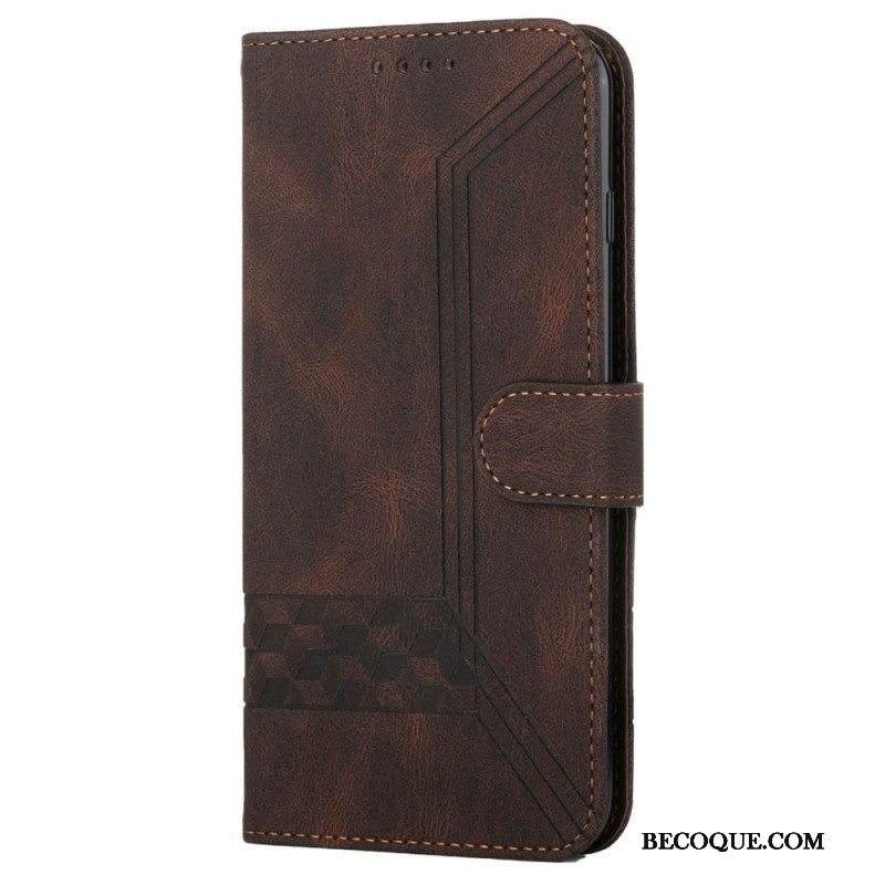 Kotelot Xiaomi Redmi Note 10 Pro Suojaketju Kuori Strip Geometric Frieze