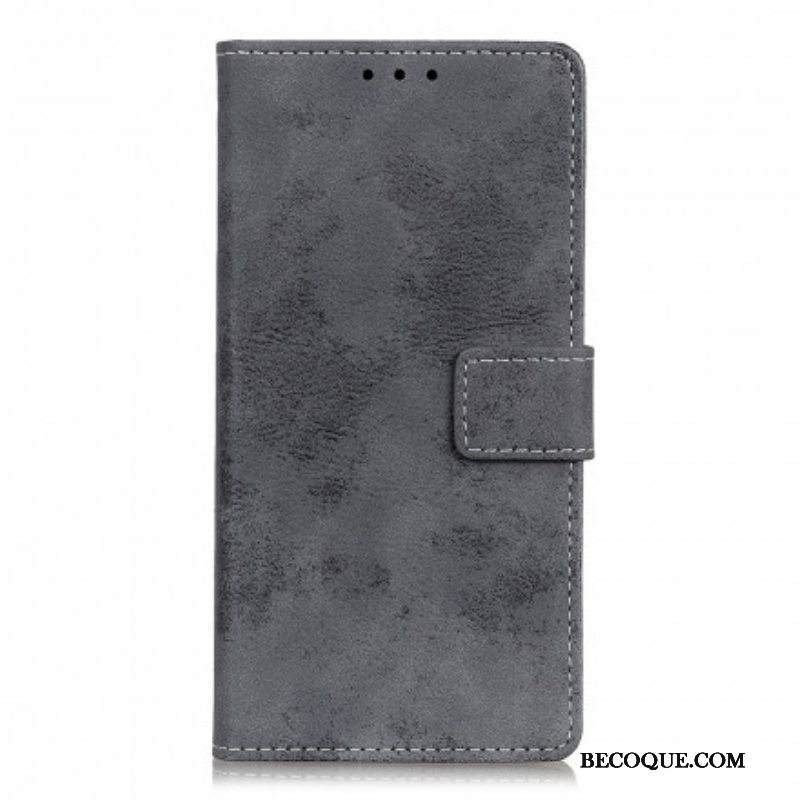 Kotelot Xiaomi Redmi Note 10 Pro Vintage Nahkaefekti