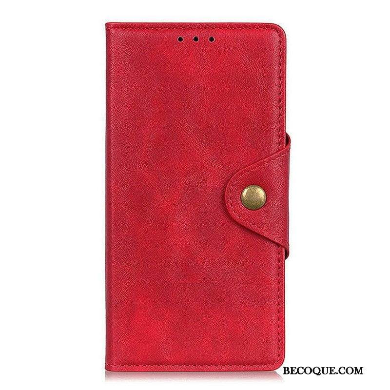 Kotelot Xiaomi Redmi Note 11 Pro / 11 Pro 5G Keinonahkainen Nappi