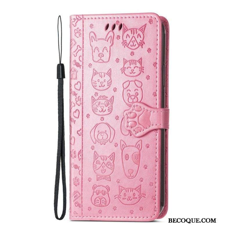 Kotelot Xiaomi Redmi Note 11 Pro Plus 5G Animoidut Eläimet