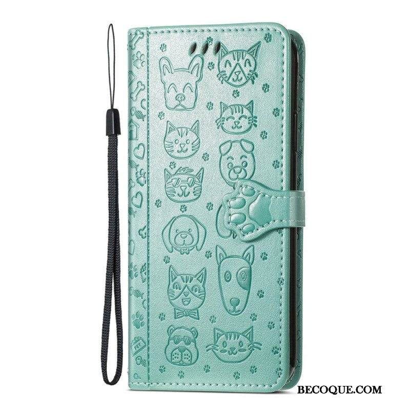 Kotelot Xiaomi Redmi Note 11 Pro Plus 5G Animoidut Eläimet