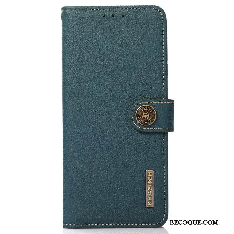 Kotelot Xiaomi Redmi Note 12 4G Aito Nahka Khazneh Rfid