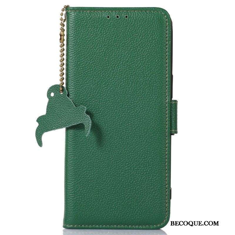 Kotelot Xiaomi Redmi Note 12 4G Aito Rfid-kuvioitu Nahka