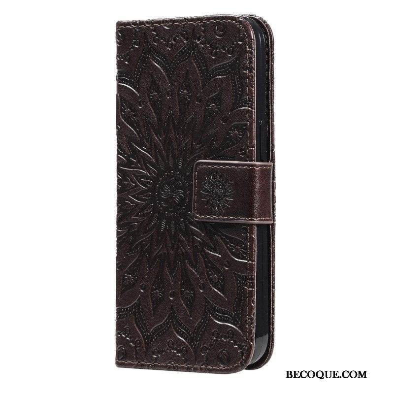 Kotelot Xiaomi Redmi Note 12 5G Aurinko Kaulanauhan Kanssa