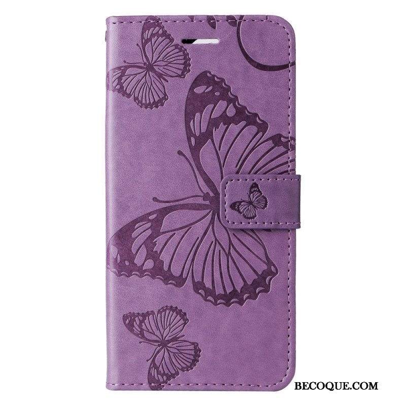 Kotelot Xiaomi Redmi Note 12 5G Suojaketju Kuori Jättiläishihnaperhoset