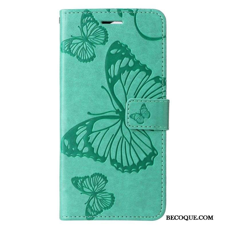 Kotelot Xiaomi Redmi Note 12 5G Suojaketju Kuori Jättiläishihnaperhoset