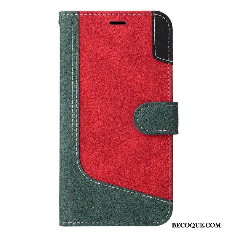 Kotelot Xiaomi Redmi Note 12 5G Suojaketju Kuori Kolmivärinen Hihna