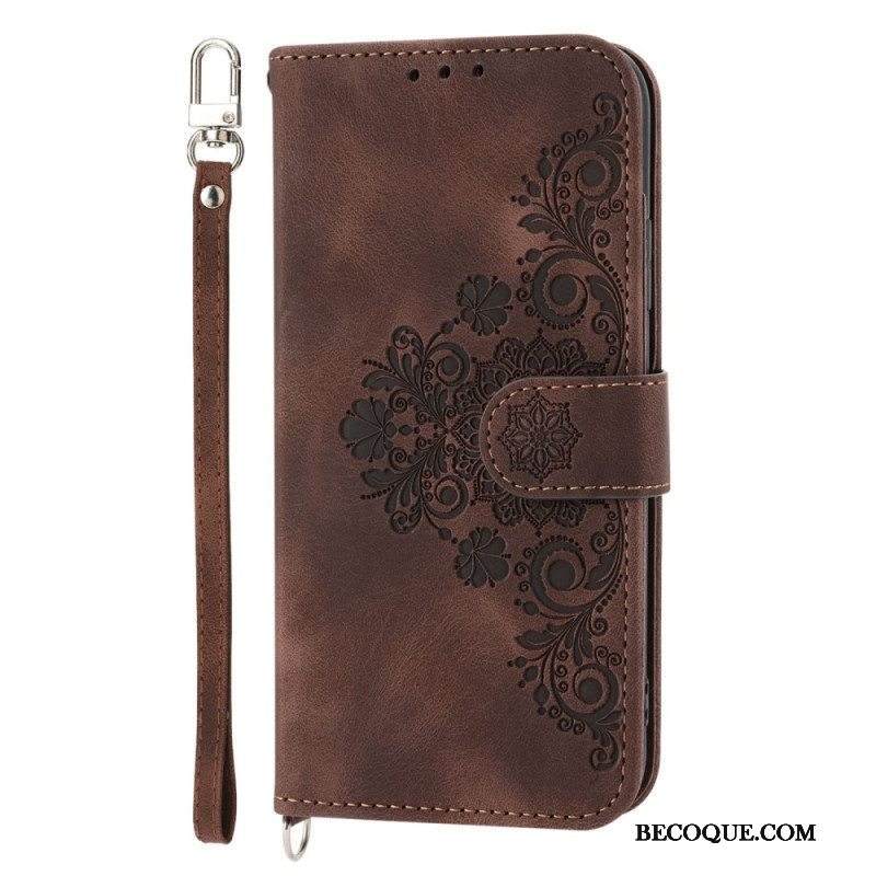 Kotelot Xiaomi Redmi Note 12 Pro Plus Mandala Kaulanauhalla Ja Olkahihnalla