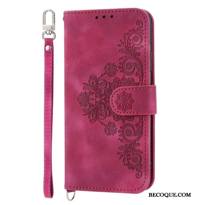 Kotelot Xiaomi Redmi Note 12 Pro Plus Mandala Kaulanauhalla Ja Olkahihnalla