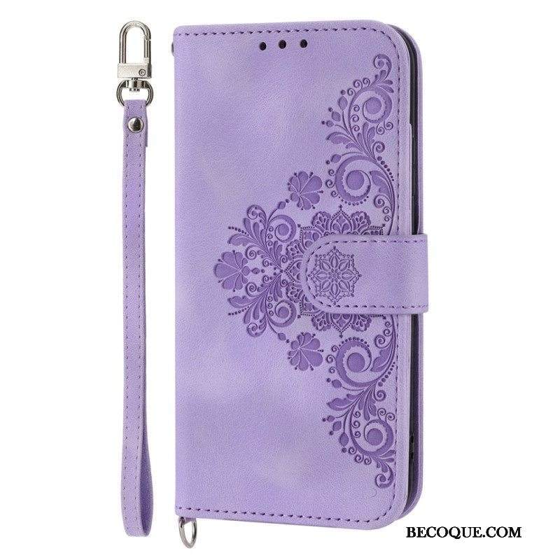 Kotelot Xiaomi Redmi Note 12 Pro Plus Mandala Kaulanauhalla Ja Olkahihnalla