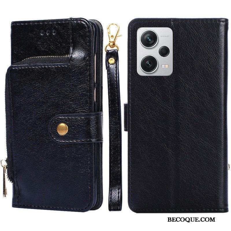 Kotelot Xiaomi Redmi Note 12 Pro Plus Vetoketjullinen Kolikkopussi