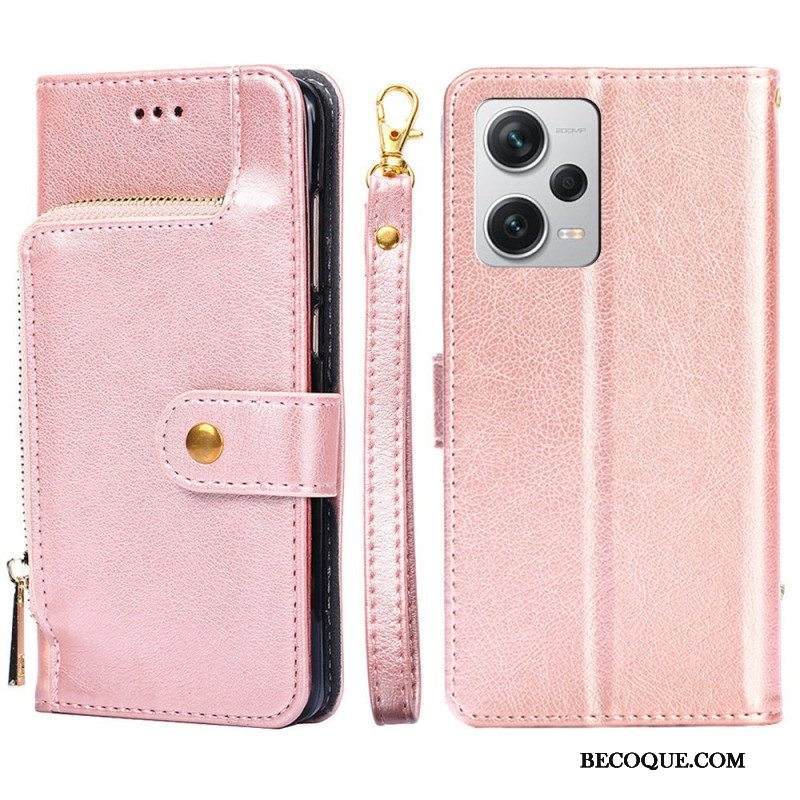 Kotelot Xiaomi Redmi Note 12 Pro Plus Vetoketjullinen Kolikkopussi