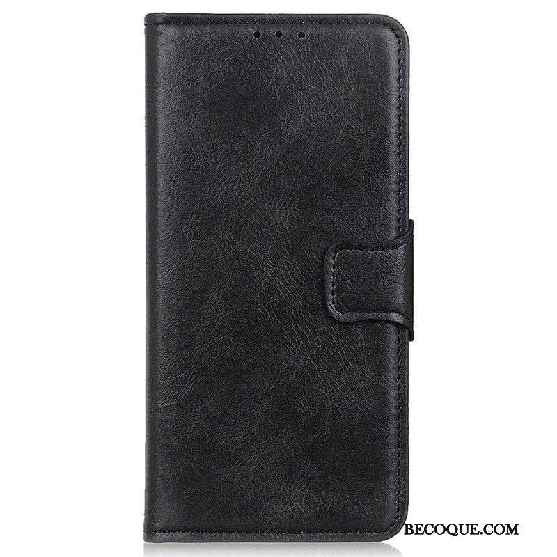 Kotelot Xiaomi Redmi Note 12 Pro Tyylikäs Käännettävä Nahkainen Lukko