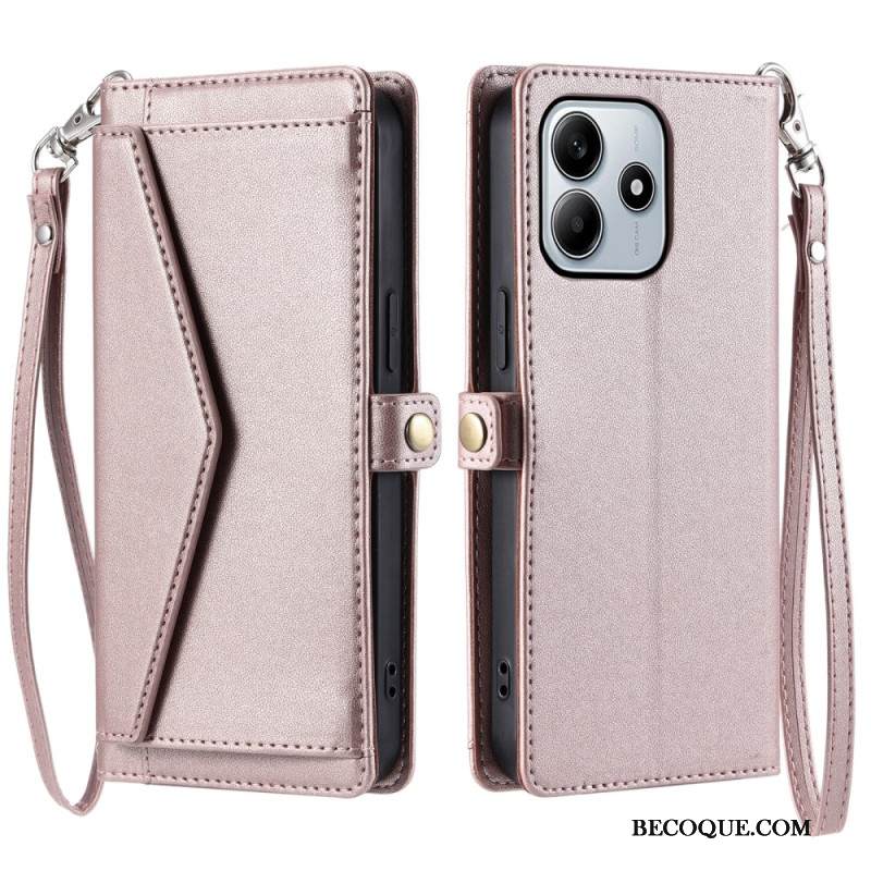 Kotelot Xiaomi Redmi Note 14 4g Nauhallinen Pussi Suojakuori