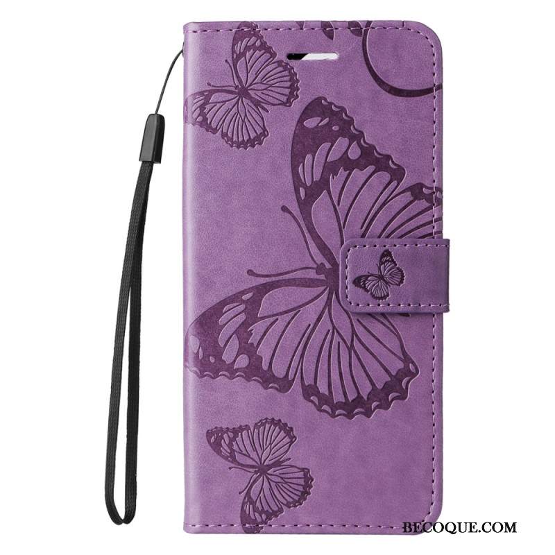 Kotelot Xiaomi Redmi Note 14 5g Jättiläisperhoset Hihnalla Suojakuori