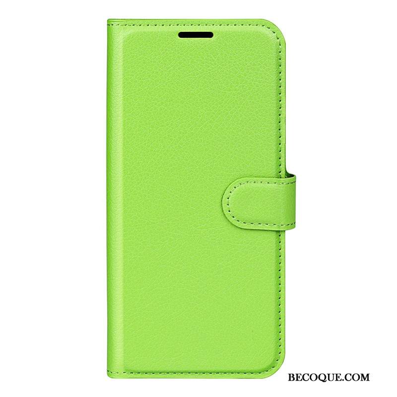 Kotelot Xiaomi Redmi Note 14 5g Klassinen Litsi-tekonahka