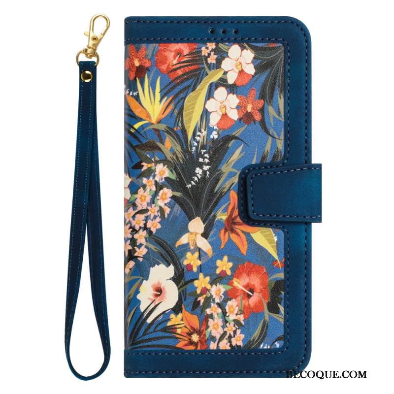 Kotelot Xiaomi Redmi Note 14 5g Kukat Hihnalla Suojakuori