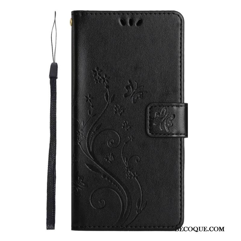 Kotelot Xiaomi Redmi Note 14 5g Kukkia Ja Perhosia