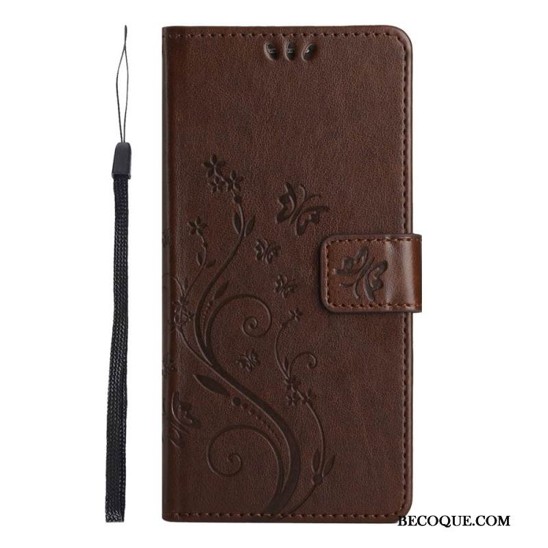 Kotelot Xiaomi Redmi Note 14 5g Kukkia Ja Perhosia