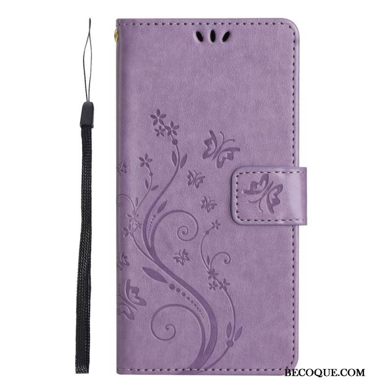 Kotelot Xiaomi Redmi Note 14 5g Kukkia Ja Perhosia