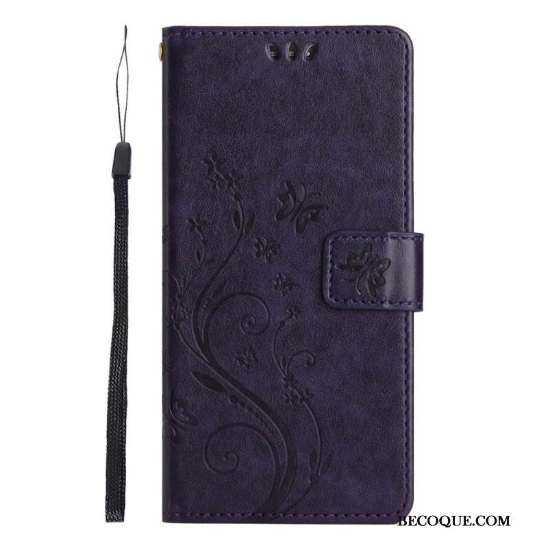 Kotelot Xiaomi Redmi Note 14 5g Kukkia Ja Perhosia