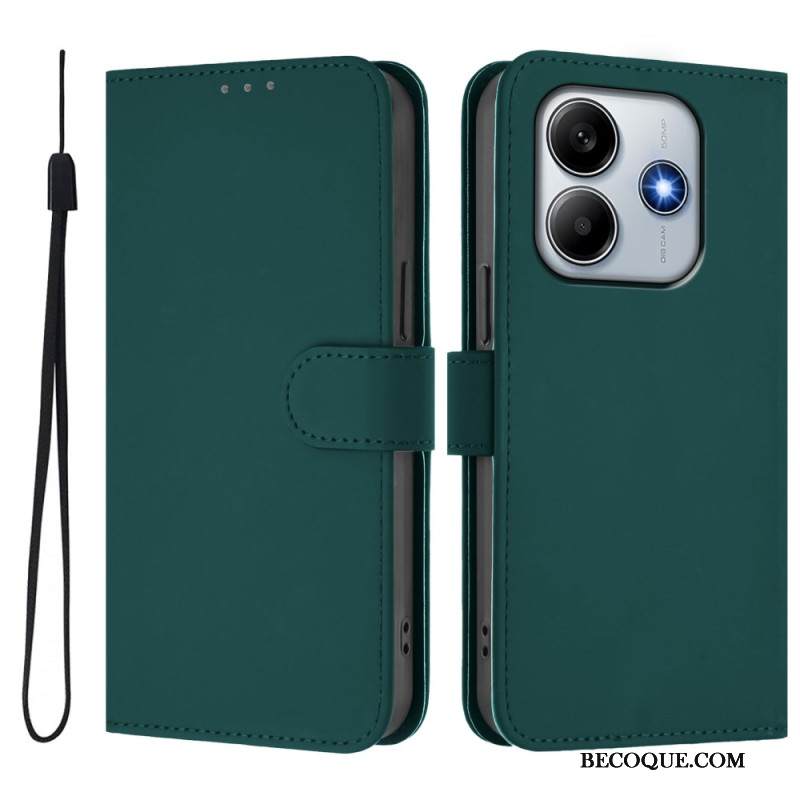 Kotelot Xiaomi Redmi Note 14 5g Nahkaefektiranneke