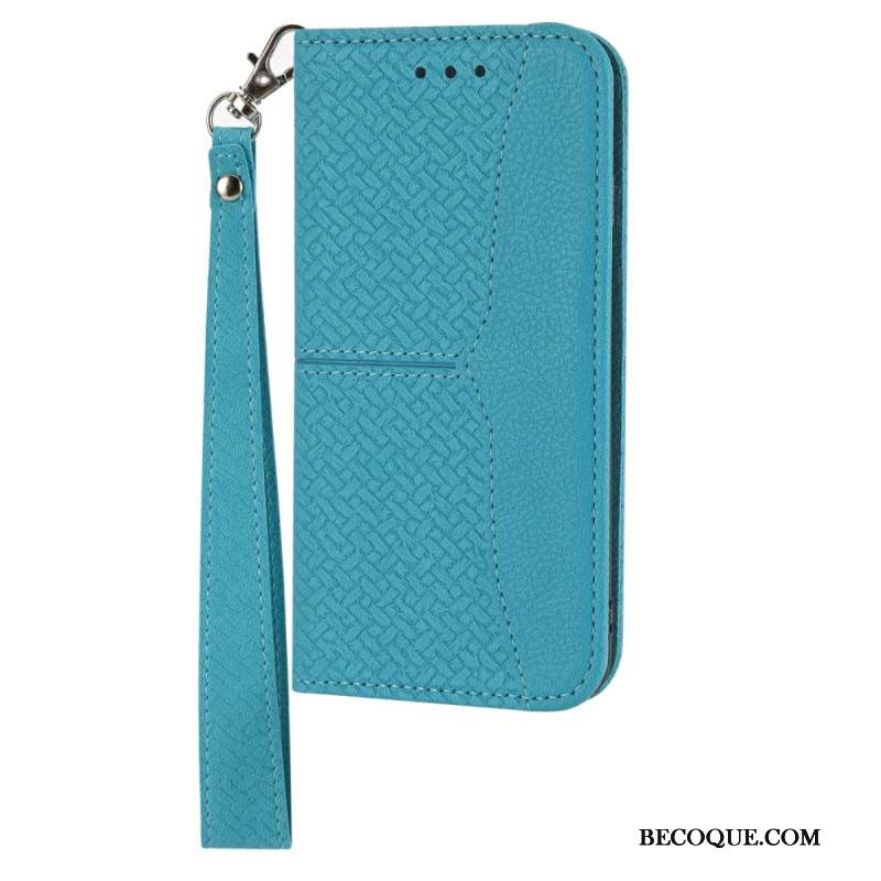 Kotelot Xiaomi Redmi Note 14 5g Puhelinkuoret Kudottu Tekstuuri Hihnalla