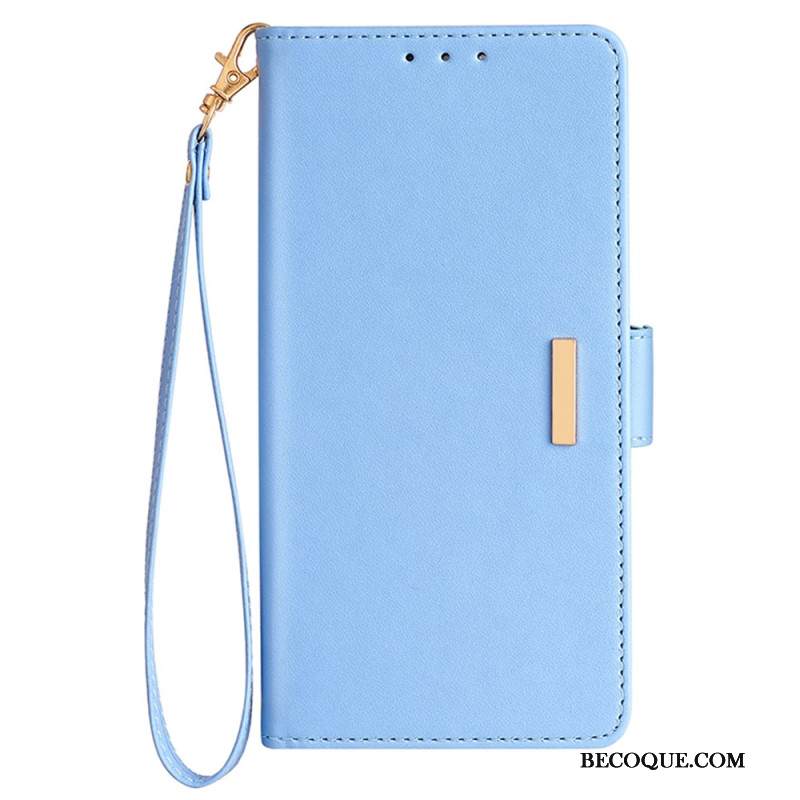 Kotelot Xiaomi Redmi Note 14 5g Rfid-suojausteknologialla Ja Kultaisella Soljella