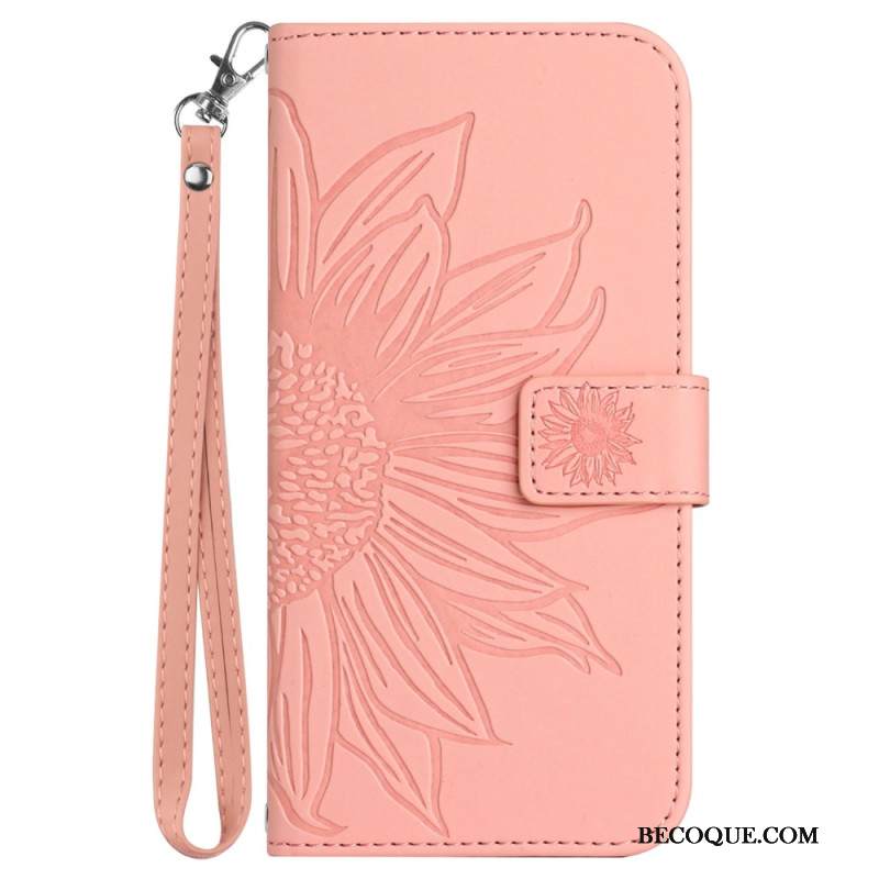 Kotelot Xiaomi Redmi Note 14 Pro 4g Auringonkukkakuvioinen Hihna Suojakuori