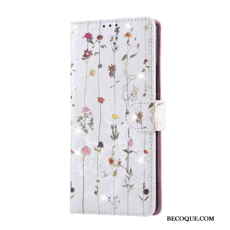 Kotelot Xiaomi Redmi Note 14 Pro 4g Rfid-suojattu Kukkakuvio