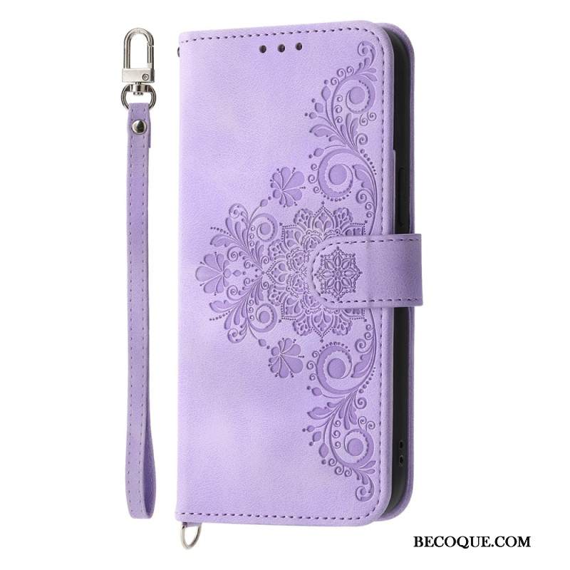 Kotelot Xiaomi Redmi Note 14 Pro 5g Pitsikuvio Hihnalla Ja Olkahihnalla