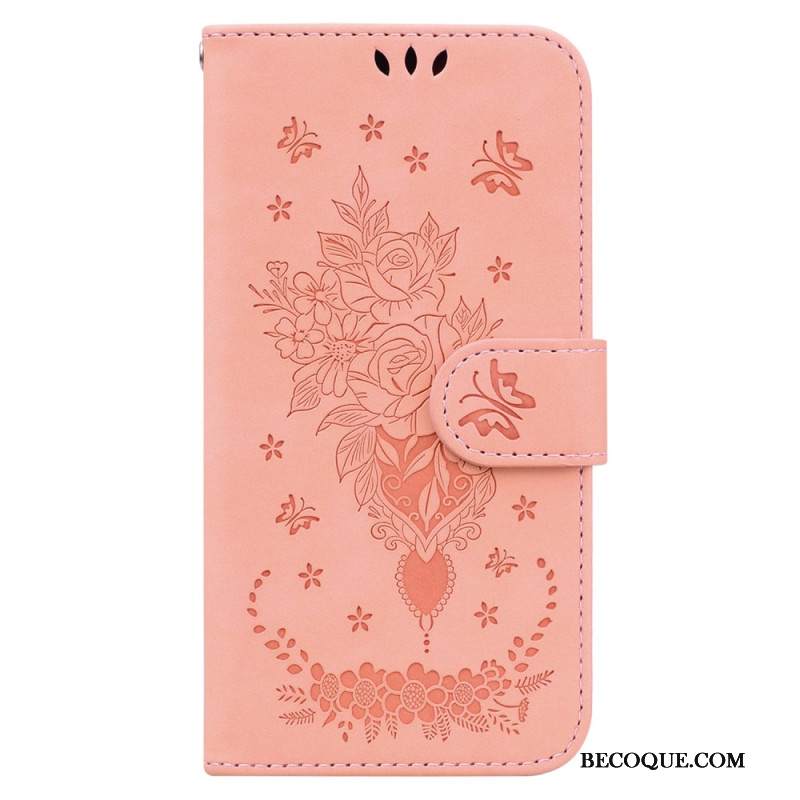 Kotelot Xiaomi Redmi Note 14 Pro 5g Vaaleanpunainen Mokkanahkakuvio Suojakuori