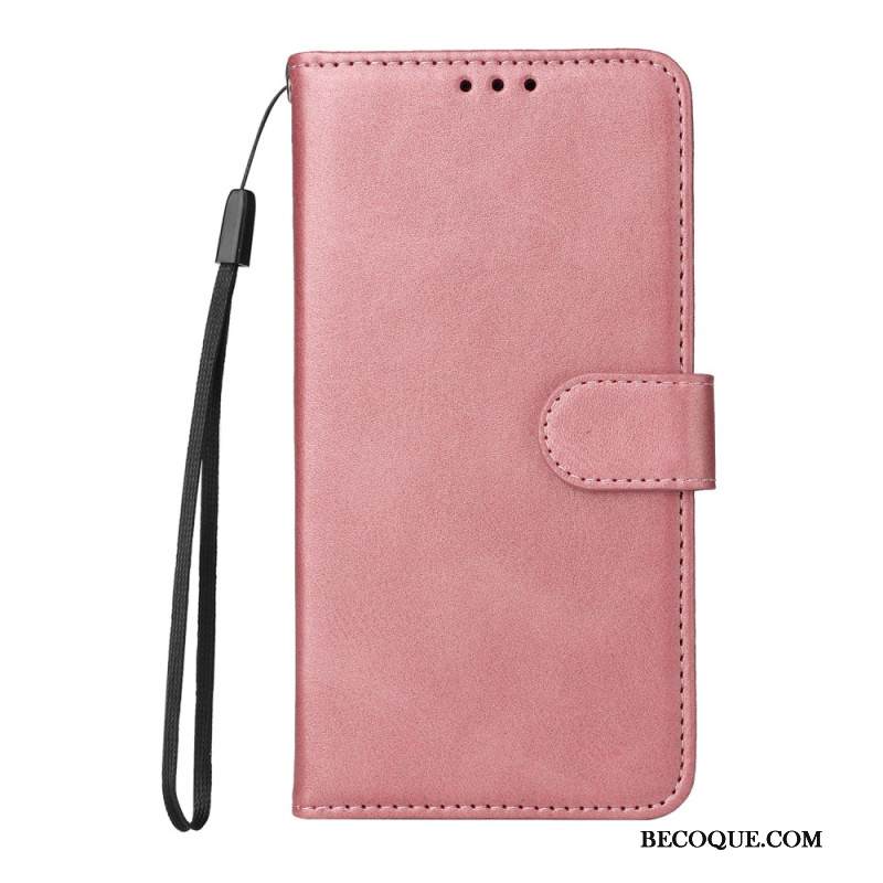 Kotelot Xiaomi Redmi Note 14 Pro Plus 5g Yksinkertaista Nahkaa Ja Hihna