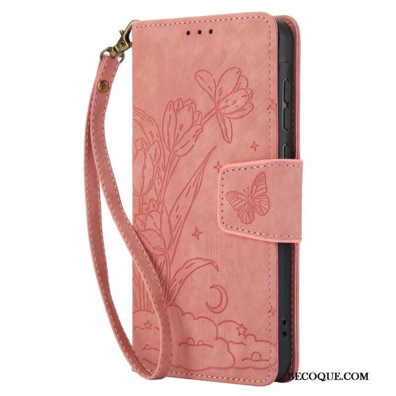 Kotelot Xiaomi Redmi Note 15 5g Kukkia Ja Perhosia Suojakuori