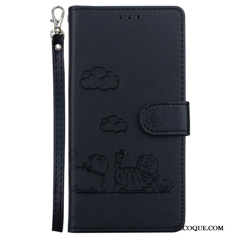 Kotelot Xiaomi Redmi Note 15 5g Puhelinkuoret Rfid-esto Ja Kissanpentukuvio