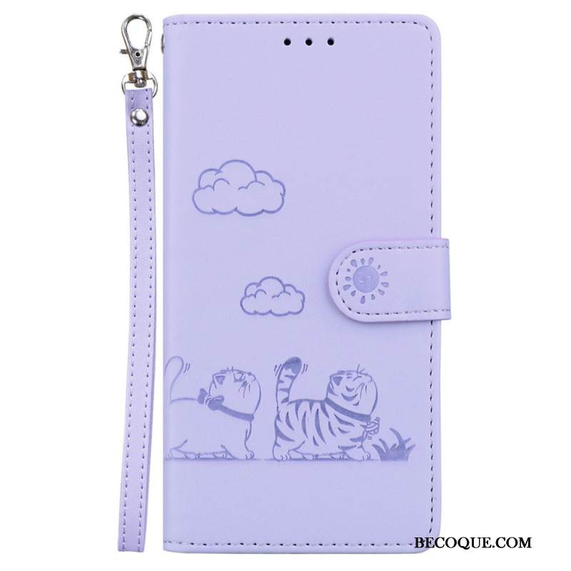 Kotelot Xiaomi Redmi Note 15 5g Puhelinkuoret Rfid-esto Ja Kissanpentukuvio