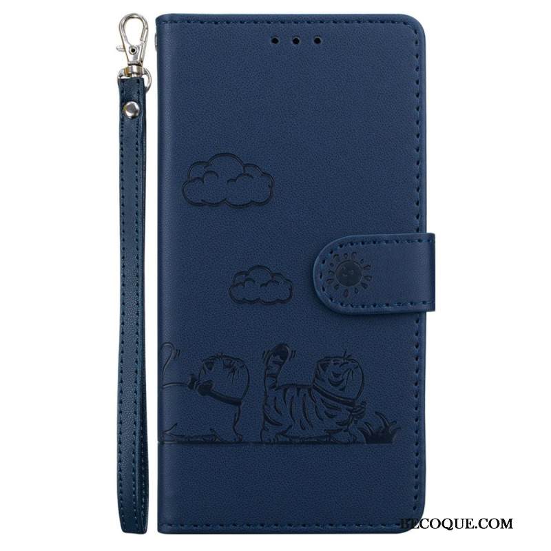 Kotelot Xiaomi Redmi Note 15 5g Puhelinkuoret Rfid-esto Ja Kissanpentukuvio