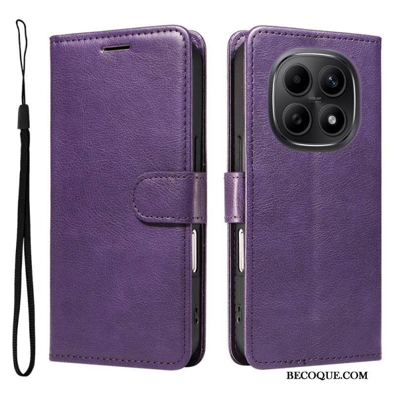 Kotelot Xiaomi Redmi Note 15 5g Puhelinkuoret Yksivärinen Nahkakuvio