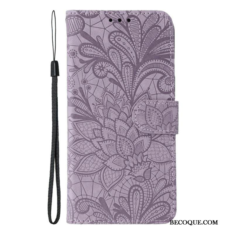 Kotelot Xiaomi Redmi Note 15 Pro 5g Kukkakuvioinen Pitsikuvio