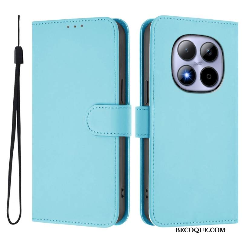 Kotelot Xiaomi Redmi Note 15 Pro 5g Puhelinkuoret Yksiväristä Keinonahkaa